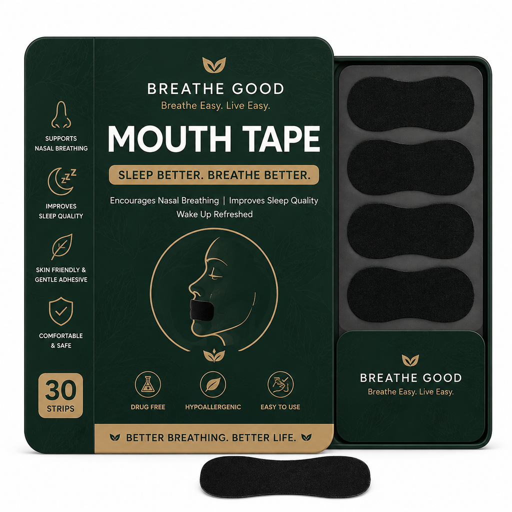 Breathe Good Mouth Tape for better sleep