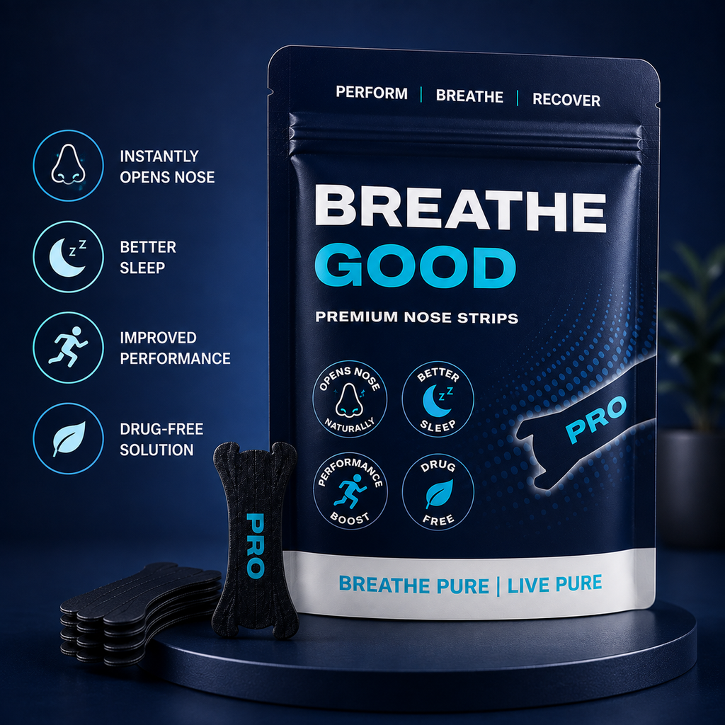Breathe Good Magnetic nasal strips- pack of 15 strips