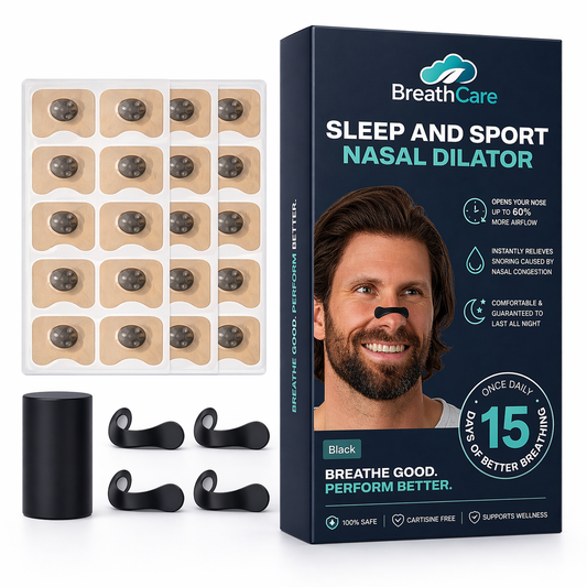BreatheCare™ Nasal Strips for Breathing-Pack of 30 days